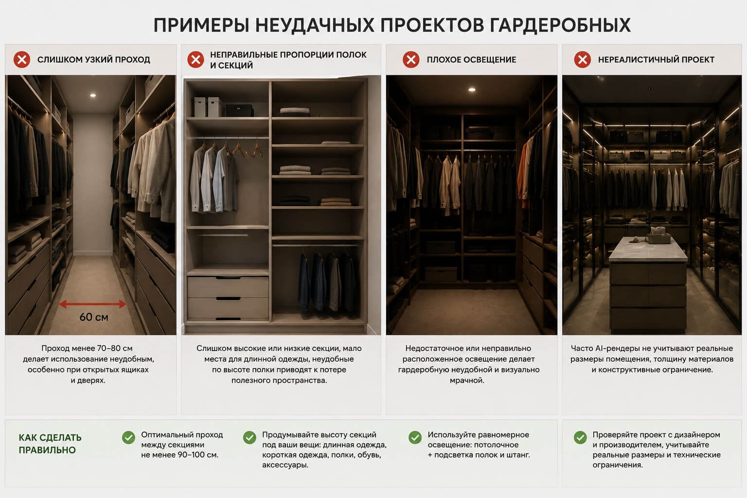 проект гардеробной через нейросеть